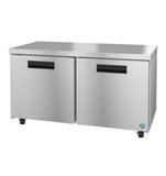 Hoshizaki UR60B-01 60" Stainless Steel Undercounter Refrigerator with Lock
