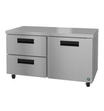 Hoshizaki UR60B-D2 60" 2-Drawer/1-Door Undercounter Refrigerator