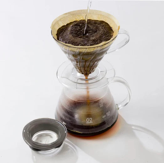 HARIO V60 01 clear coffee dripper coffee setting