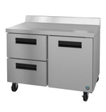 Hoshizaki WF48B-D2 48" 2-Drawer/1-Door Worktop Freezer