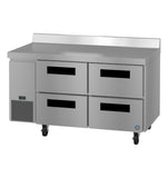 Hoshizaki WLR60B-D4 60" Side-Mount 4-Drawer Worktop Refrigerator