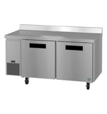 Hoshizaki WLR67B 67" Side-Mount Stainless Steel Worktop Refrigerator