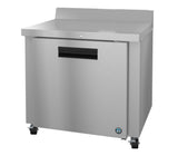 Hoshizaki WR36B-01 36" Stainless Steel Worktop Refrigerator with Lock