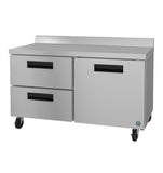 Hoshizaki WR60B-D2 60" 2-Drawer/1-Door Worktop Refrigerator