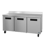 Hoshizaki WR72B-01 72" Stainless Steel Worktop Refrigerator with Lock