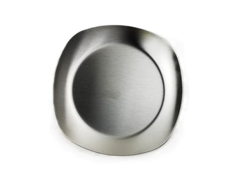 S.S Silver Satin SQ. PLATE