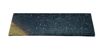 Melamine Rectangular Slate Platter 12-3/16, Soil Porcelain
