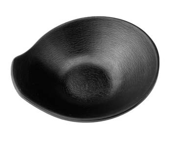 Melamine Round Tempura Sauce Bowl 4-1/2", Black