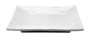 Melamine Rectangular Plate 7"x 5" x 1-1/8"H, White
