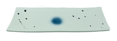 Melamine Rectangular Plate 11-7/16"x 4-3/8"x 1"H, White Star River