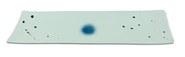 Melamine Rectangular Plate 14-1/2"x 4-3/8"x 1"H, White Star River