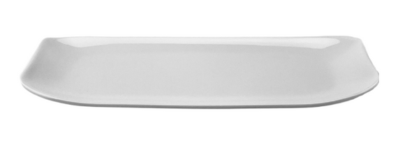 Melamine Rectangular Platter 11”, White