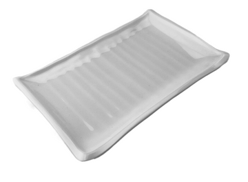 Melamine Rectangular Plate 8-1/4"