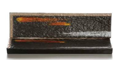 14 x5-3/8" Melamine Rectangular Plate, Brush Painting