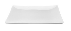 Melamine Rectangular Plate 8*4-3/4*7/8"H, White