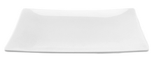 10″ White Melamine Rectangular Plate