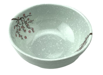 Melamine Round Bowl 4-3/4", Plum Blossom