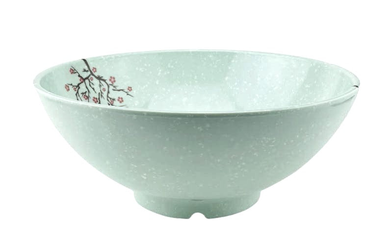 Melamine Bowl 11-7/8"D, Plum Blossom