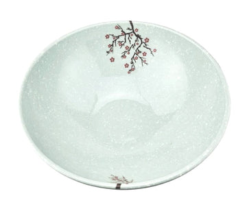Melamine Bowl 11-7/8"D, Plum Blossom