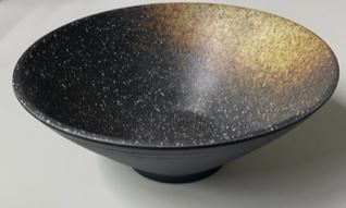 8”D Melamine Round Bowl 3-1/4"H, Soil Porcelain