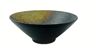 8”D Melamine Round Bowl 3-1/4"H, Soil Porcelain