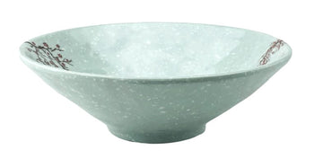 Melamine Bowl 8-15/16"D x 2-3/4"H, Plum Blossom