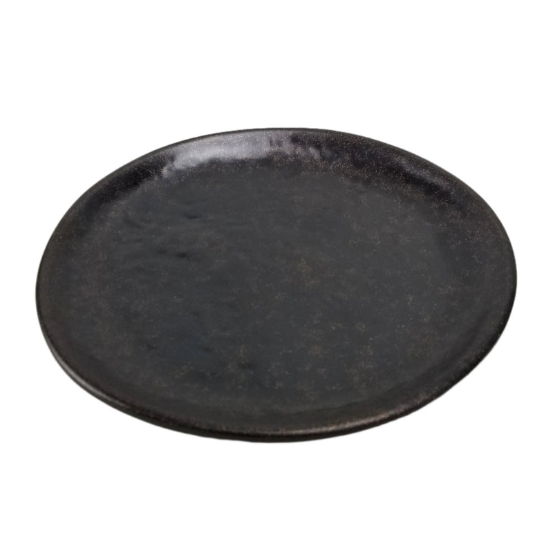 YG-807MG Meteorite Gold shallow round melamine plate