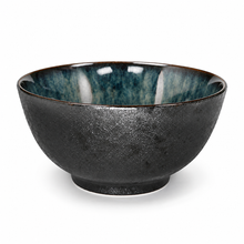A0097-OB Ceramic Bowl — 26 fl. oz., Obsidian — studio view