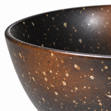 A0099-BR Ceramic Bowl — 62 fl. oz., Brown — material detail