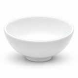 A14312 3"Dx1.5"H Round Shallow Bowl, White Ceramic — studio view