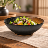 A23820-BR Ceramic Bowl — 38 fl. oz. — styled serving scene