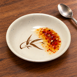 326-J Autumn Grass melamine serving scene; food and accessories shown separately