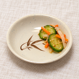 326-J Autumn Grass melamine second serving setting; food and accessories shown separately