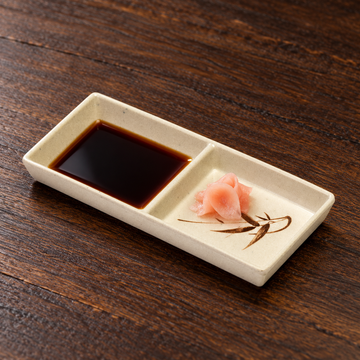 327-J Autumn Grass melamine serving scene; food and accessories shown separately