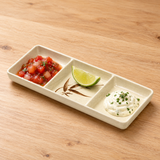 337A-J Autumn Grass melamine second serving setting; food and accessories shown separately
