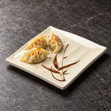 508-J Autumn Grass melamine serving scene; food and accessories shown separately