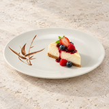 810A-J Autumn Grass melamine second serving setting; food and accessories shown separately
