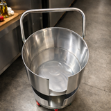 SS Grill Keeping Cart 38cmD(15") 2tier