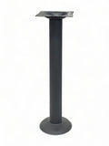 Black Cast Iron Bolt-Down Table Base with Cover – BDB – 28-inch dining height