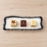 SeaCrest dessert presentation on BK-3046 rectangular plate