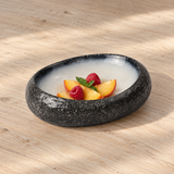 BK-3058 SeaCrest oval bowl with a modest fruit serving