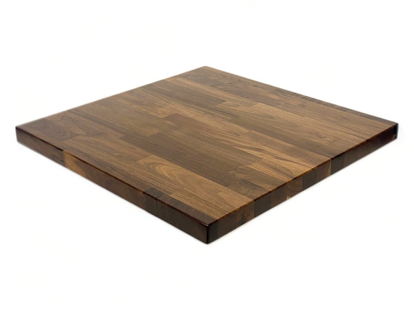 Natural Black Walnut Butcher Block Tabletop, 1.5" Thick