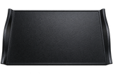 17⅞″ × 13¼″ Black Non-Slip Lacquer Serving Tray