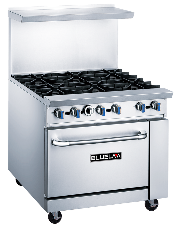 Blue Air BLR36-6B 36" Gas Range with Oven