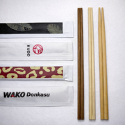 Custom Chopsticks with Printed Paper Sleeves
