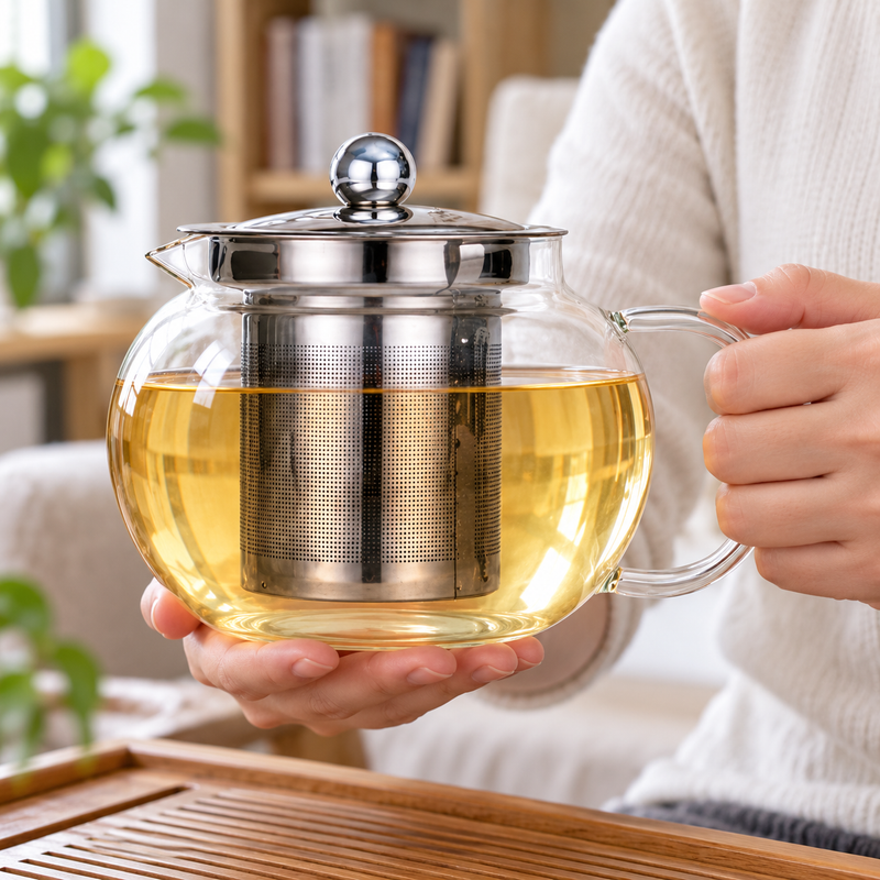 JN63G-2 — The rounded pot held in both hands
