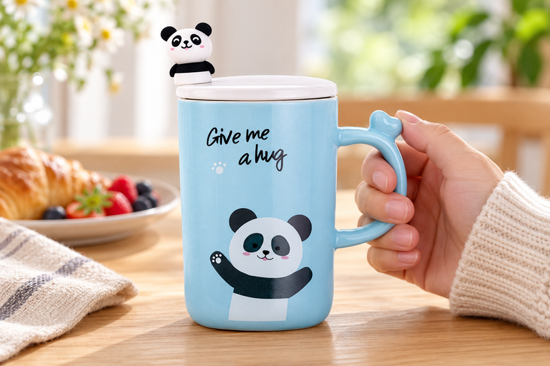 pc43-2 — A panda mug in hand
