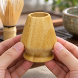 G-19BB bamboo whisk holder held for a closer view; whisk, bowl and other scene accessories are sold separately.