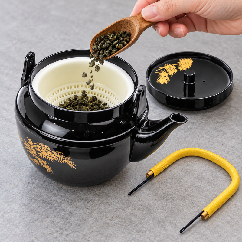 wh-10-3 — Adding tea to the basket