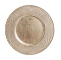 13” Antique Silver Radiant Charger Plate – Set of 24